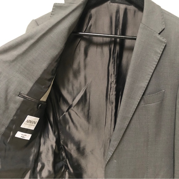 Armani Collezioni Lana Wool Grey Suit - Picture 5 of 8